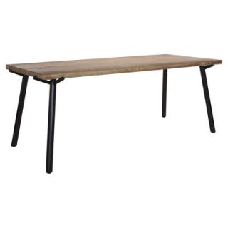Blu Dot Branch Dining Table BR1 TBLE OK Size 91 W, Leg Color Black