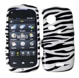 Zebra Stripe Hard Cover Case for samsung Instinct HD SPH M850 Cell Phones & Accessories