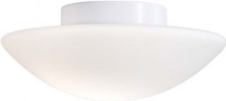 Kovacs P851 044 1 Light Flushmount with Etched Opal Glass, White   Flush Mount Ceiling Light Fixtures  