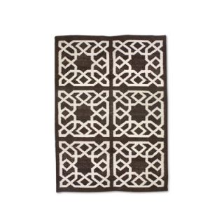 Jonathan Adler Parish Kilim Brown Rug 105 Rug Size 2 x 3