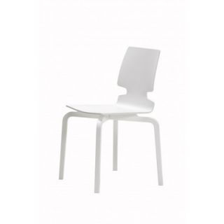 Artek Seating Lento Side Chair 26050 Seat Finish White Lacquered