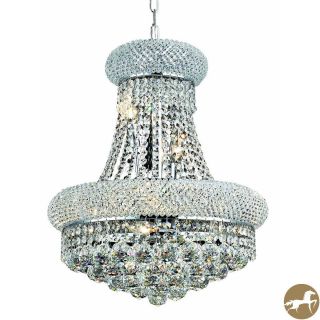 Christopher Knight Home Geneva 8 light Royal Cut Crystal And Chrome Chandelier
