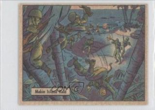 Makin Island Raid (Trading Card) 1941 War Gum #93 at 's Entertainment Collectibles Store
