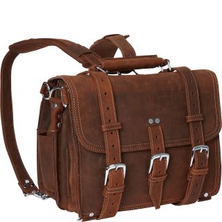 Vagabond Traveler 14 Leather Briefcase  Backpack