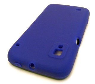 ZTE N860 Warp Blue Soft Silicone Case Skin Cover Cell Phones & Accessories