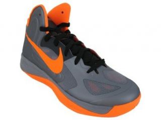 Nike Zoom Hyperfuse 2012   Charcoal / Total Orange Black, 9.5 D US Shoes