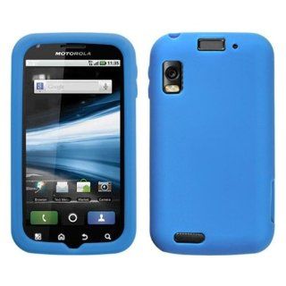 MyBat Solid Skin Cover for Motorola MB860 (Olympus/Atrix 4G)   Retail Packaging   Blue Cell Phones & Accessories
