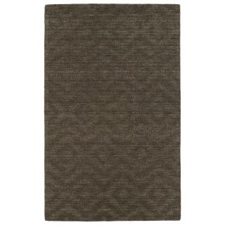 Trends Chocolate Brown Phoenix Wool Rug (5x8)