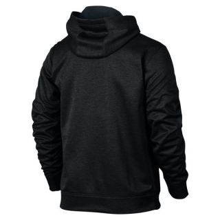 Nike Mens Shield Nailhead Full Zip Hoodie   Black      Clothing