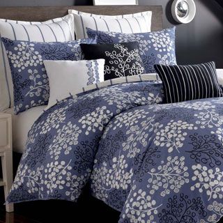 Pom 3 piece Duvet Cover Set With Optional Euro Sham Sold Separately