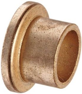 Bunting Bearings EXEF081008 Extra Lubricant with PTFE, Flange Bearing, Powdered Metal, SAE 841 1/2" Bore x 5/8" OD x 1/2" Length 7/8" Flange OD x 1/8" Flange Thickness (Pack of 3) Flanged Sleeve Bearings Industrial & Scientif