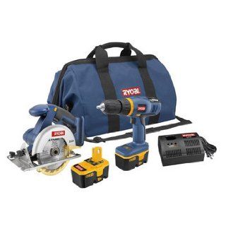 Factory Reconditioned Ryobi ZRP842 ONE Plus 18V Cordless Super Combo Kit   Power Tool Combo Packs  