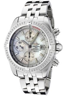 Breitling A1335611/A569  Watches,Mens Windrider Automatic/Mechanical Chronograph White MOP Dial Stainless Steel, Chronograph Breitling Mechanical Watches