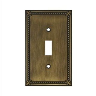 Richelieu Hardware Bp863ae Switch Plate 1 Toggle 125x77mm Antique English Finish   Childrens Switch Plates