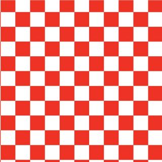 Wilsonart 48 in x 96 in Red and White Checkerboard Laminate Kitchen Countertop Sheet