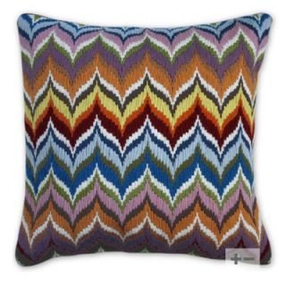 Jonathan Adler Bargello Flame Wool Pillow 8948