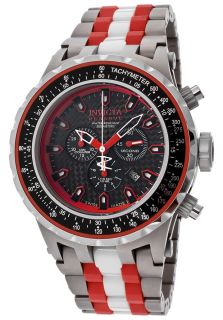 Invicta 12779  Watches,Mens Subaqua/Reserve Grey Titanium, White Ceramic & Red Plastic, Chronograph Invicta Quartz Watches