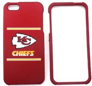 Kansas City Chiefs Apple iPhone 5 Faceplate Case Cover Snap On Cell Phones & Accessories