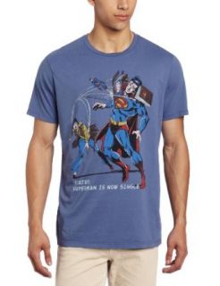 JUNK FOOD CLOTHING Men's Superman Is Now Single T Shirt at  Mens Clothing store Fashion T Shirts