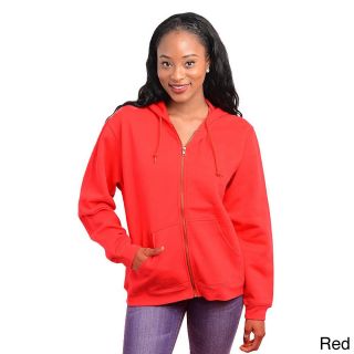 Stanzino Stanzino Womens Zip up Hooded Jacket Red Size S (4  6)