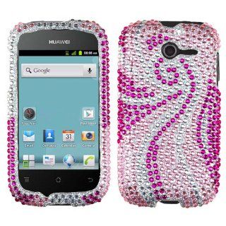 MyBat HWM866HPCDM005NP Dazzling Diamond Bling Case for Huawei Ascend Y   Retail Packaging   Phoenix Tail Cell Phones & Accessories