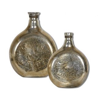 Euryl Glass Vases (set Of 2)