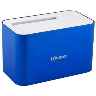 JacobsParts SuperSpeed USB 3.0 SATA Hard Drive Docking Station, Blue Computers & Accessories