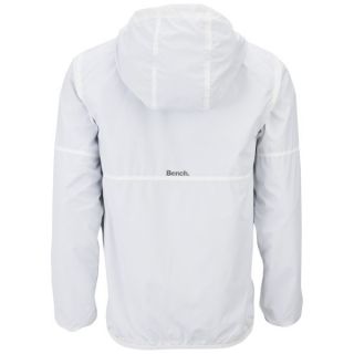 Bench Mens Instill Hooded Jacket   White      Clothing