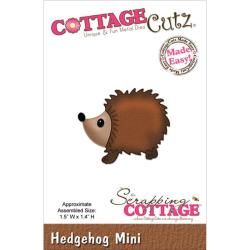 Cottagecutz Mini Die 1.75 X1.75   Hedgehog