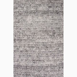 Handmade Gray Wool Te X Tured Rug (5 X 8)