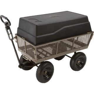 Gorilla Carts Dump Cart — 1200-Lb. Capacity, 5 Cu. Ft., Model# NTEMP14  Yard Carts   Wheelbarrows