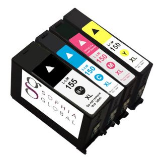 Sophia Global Remanufactured Ink Cartridge Replacements For Lexmark 155xl And 150xl