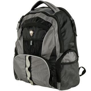 Calpak High Five 18 inch Black/gray Backpack With Laptop Compartment