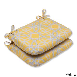 Pillow Perfect Keene Rounded Corners Outdoor Seat Cushions (set Of 2)