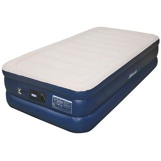 Airtek Airtek Raised Twin size Air Bed With Bulit in Pump Blue Size Twin