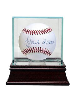 Hank Aaron Signed Baseball by Steiner Sports