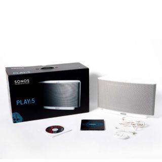 Sonos Play5 Wireless Hifi Speaker System   White      Electronics