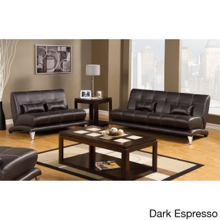 Furniture Of America Artzy 2 piece Leatherette Sofa Set