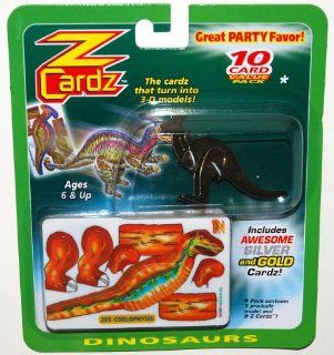 Z Cardz 3 D Models, Dinosaurs 10 Card Pack (1 Pack) Patio, Lawn & Garden