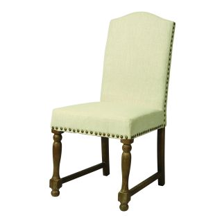 Vollpension Distressed Charcoal/ Linen Dining Chair