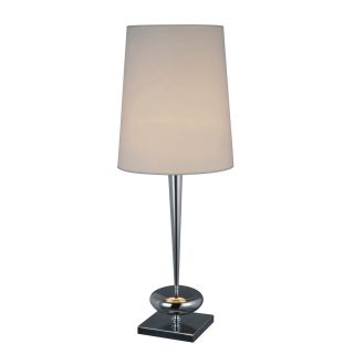 Sayre 1 light Chrome Table Lamp
