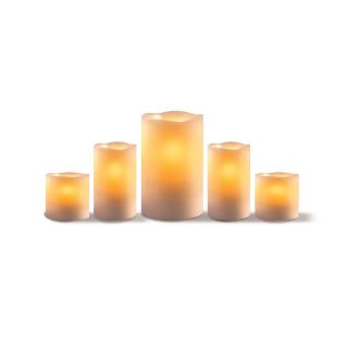 Order Home Collection 5 piece Led Candle Set