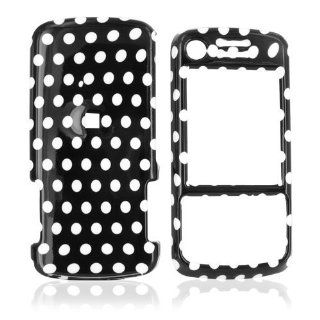For Motorola Debut i856 Slider Hard Plastic Case Dots Cell Phones & Accessories