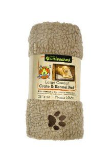 Dogs Unleashed Ritz Large Comfort Crate and Kennel Pad, Taupe  Pet Crates 
