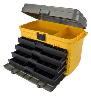 Plano Molding 858 21 Inch Tool Box with Drawers, Graphite Gray with Iron Yellow   Tool Chests  
