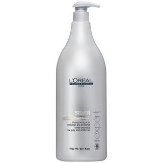 LOreal Professionnel Serie Expert Silver Shampoo (1500ml) and Pump      Health & Beauty