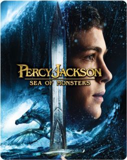 Percy Jackson Sea of Monsters   Limited Edition Steelbook (Includes 3D Blu Ray, 2D Blu Ray and UltraViolet Copy)      Blu ray