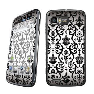 Motorola Atrix 2 AT&T MB865 Vinyl Protection Decal Skin White Vintage Flow Cell Phones & Accessories