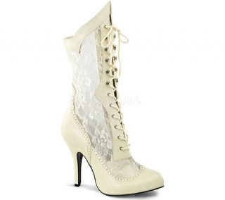 Funtasma Victorian 116X   Ivory PU/Lace