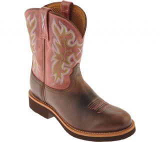 Twisted X Boots WBB0021   Chocolate/Rose Leather
